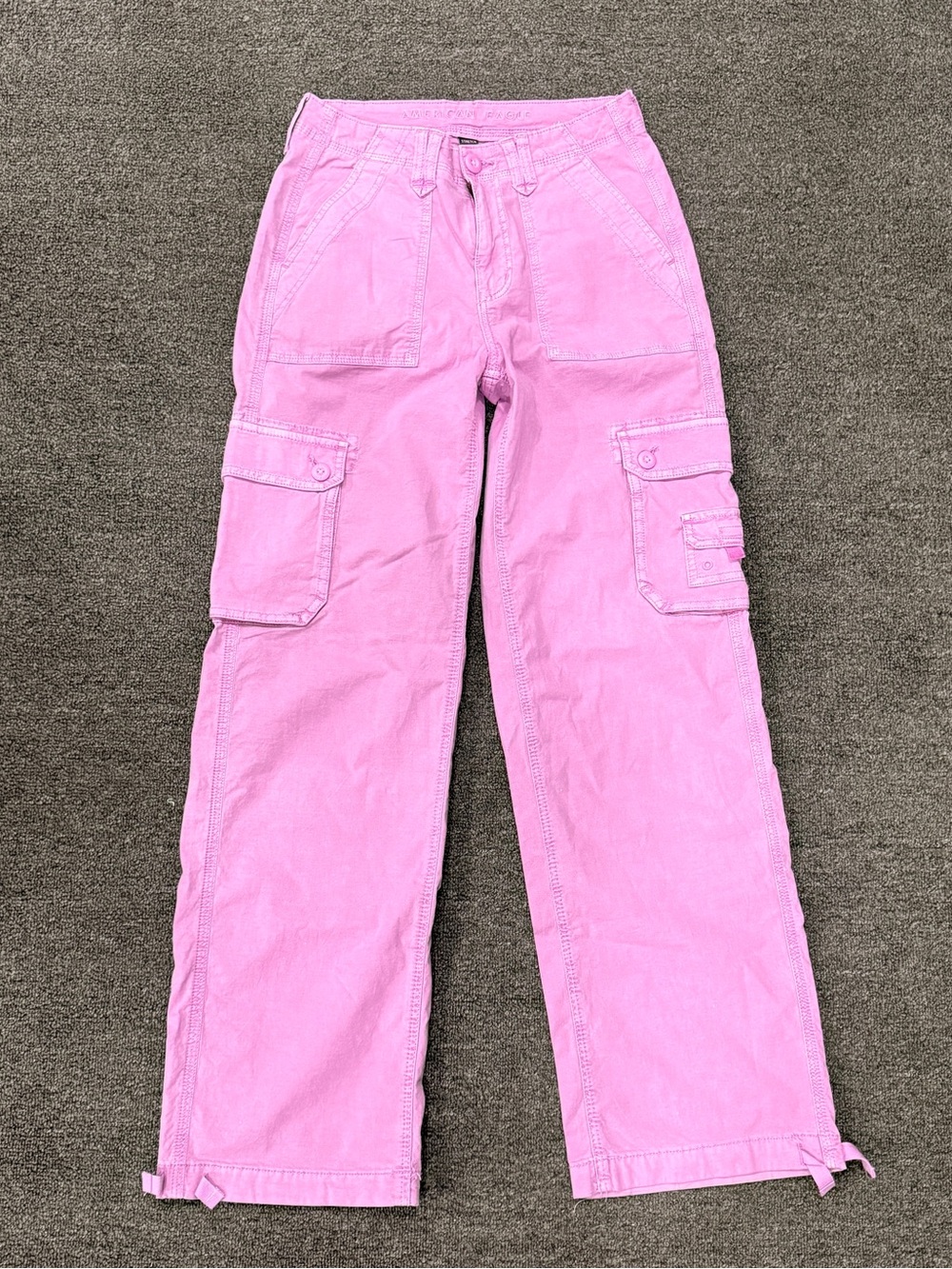 American Age Pink Cargo Joggers